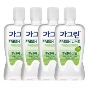 가그린 라임 380ml x 4개 가그린라임 동아제약가그린