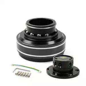 QR040 6홀 레이싱 시뮬레이터 스티어링 휠 릴리스 허브 어댑터 70MM MOZA Simagic M10 A/미니 유로 트럭용