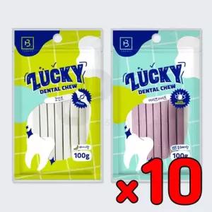 브리더랩 럭키 덴탈츄 100g (10개묶음)