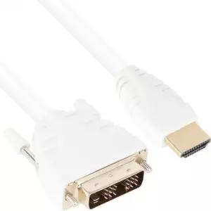 4K UHD 1.4ver HDMI to DVI 변환 케이블 5M 화이트