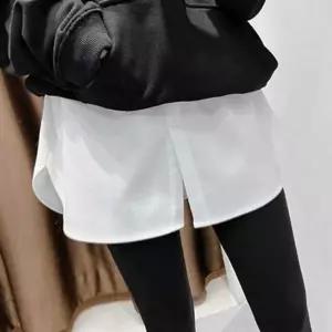[하프클럽/]데일리 여자 레이어드 스커트 페이크 여성 레이어드 스커트 밴