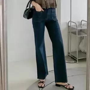 [하프클럽/셀러허브_여성트랜드패션]여자 나팔 속밴딩 논페이드 앞포켓 SS