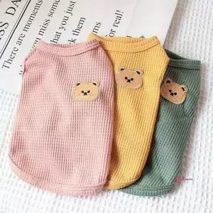 강아지여름옷 강아지옷 나시 와플def527