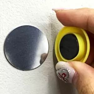 원형 스티커 철판 자석용 스티커 자석 얇은 30mm 10P