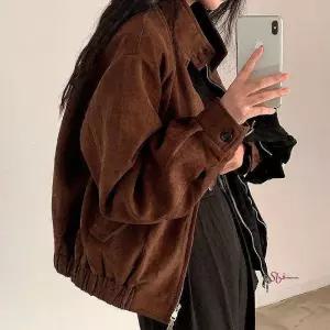 여자 점퍼 빈티지스웨이드숏자켓 하이넥fgh713
