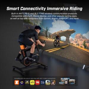 자전거로라 CYCPLUS T7 스마트 바이크 파워 트레이닝 실내 트레이너 스포츠