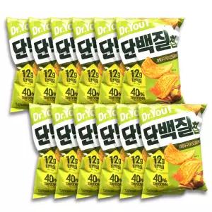 닥터유 단백질칩 버터구이오징어맛 60g X 봉지12개