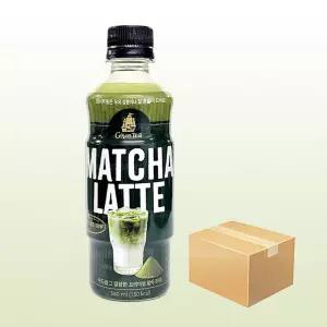 실론티 말차라떼 340ml x 24개(1박스) / 녹차 음료