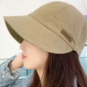 심플 다용도 여성 데일리 자외선 차단 보넷 버킷햇