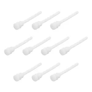 메카닉스티 30PCS 팬 충격 흡수 고무 못 짧은 스타일 컴퓨터 하드웨어 냉각 나사 소음 방지 실리콘 쿨러