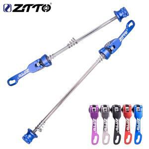 ZTTO QR 퀵 릴리스 MTB 도로 자전거 허브 꼬치 레버 알루미늄 합금 산악 부품 전면 100mm 후면 135mm
