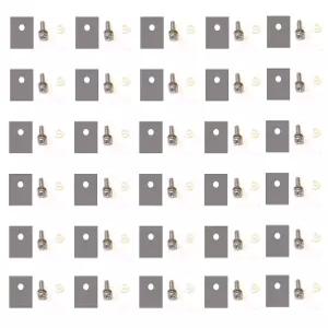 이지카고 30 세트 TO-220 방열판 절연체/장착 키트 스크류 와셔 부싱 MOSFET 트랜지스터 irf520 LM317 7805