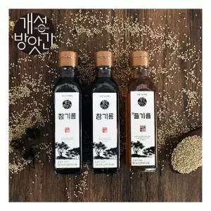 개성방앗간 선물세트 3종 A (참기름2+들기름) 499459
