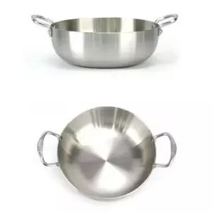 3중 스텐 샤브샤브 찌개 전골 인덕션 냄비 20cm 5호
