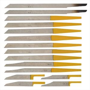 7gtool 1pc/15pcs 조각 기계에 대 한 칼 세트 보석 도구 Max Gravers