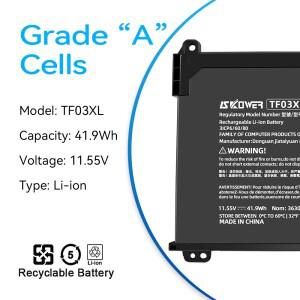 SKOWER 41.9Wh HT03XL 노트북 배터리 HP 파빌리온 14-bf033TX 15-CC563ST HSTNN-LB7X TPN-Q188