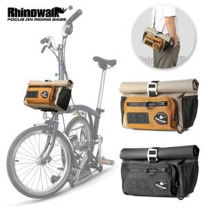 자전거바구니 접이식 자전거 핸들 바 가방 4L 도시 앞 보관 BAG DAHON 사이클링 바구니 BROMTON 릴리스 SHOULER