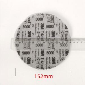 3M 30662 Trizact 폼 디스크 피라미드 샌드페이퍼 6 인치 152mm 자동차 연마 플로킹 미세하게 광택 처리
