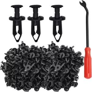 BESULEN 200PCS ATV UTV 바디 패스너 리벳 OEM 21075686 7661855 차량 푸시 핀 키트 RZR 아웃랜더 랜처와