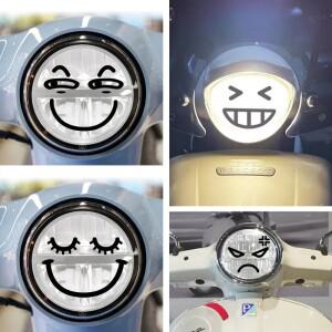 PIAGGIO Vespa Primavera 50 125 Sprint 50 125 GTS GTV 300 250 슈퍼 헤드 라이트 스티커 표현 데칼 바이