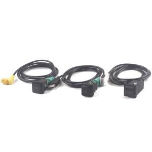 자동차 Aux 입력 어댑터 스위치 및 케이블 WRIE usb for voxwagen호환 VW 골프 MK6 JETTA MK5 RCD510 RNS51