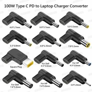 ASUS호환 lenovo호환 hp 호환 dell호환 Acer 삼성호환 USB C 고속 충전기 어댑터 커넥터 용 범용 노트북 변