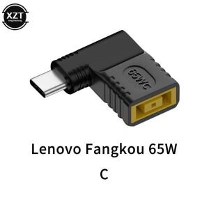 65W USB Type-C 남성-DC 4.8x1.7 5.5x2.1 전원 암 커넥터 lenovo호환 hp 호환 ASUS호환 용 노트북 어댑터