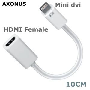 HD 미니 소형 DVI 수-HDMI 호환 암 비디오 케이블 컨버터  구형 맥북 호환-HD TV 10cm