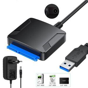 USB 3.0 SATA 케이블 III 하드 드라이브 어댑터 변환기  2.5 