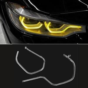 2018-2020 BMW 호환 M3 M4 F80 F82 LCI 어댑티브 헤드라이트용 신형 자동차 DRL 헤드라이트 라이트 가이드