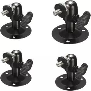 Exgoofit 카메라 브래킷 마운트 팩 4 금속 실외/실내 사용 Oculus 트 센서 Arlo CCTV 수벨리언스 시스템용