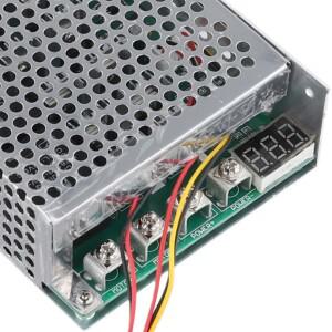 DC PWM 전동 드라이버 모듈 10-55V 전류 조절 속도 컨트롤러 12V 24V 48V 정회전/역회전 전자 부품