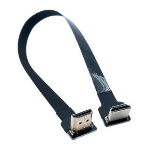 보호 케이스 FPV HDMI 타입 A 남성-남성 FPC 플랫 마이크로 호환 케이블(멀티콥터 항공 용)