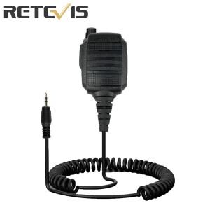 Retevis HS001 워키 토키 마이크 1Pin 2.5mm 액세서리 RB648 RB648Plus 용 스피커