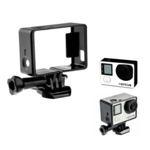 GOPRO호환 Hero 4 3+ 용 표준 보호 테두리 프레임 Go Pro 3 캠 액세서리 블랙 카메라 케이스 마운트
