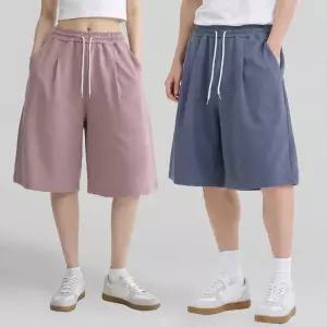 [디바옴므]여름 원턱 버뮤다 와이드 6부 밴딩 반바지 트레이닝 팬츠 스트릿 남자 남성