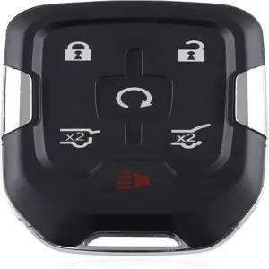 GMC 유콘 스마트 키 포브 315MHz 46 칩 5+1 버튼 SUV 시동 기능 원격 FCC ID HYQ1AA에 적합합니다
