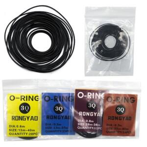 시계 가스켓 0.5mm/0.6mm/0.7mm/0.8mm O-링 방수 고무 뒷면 커버 케이스 제조 업체 수리 도구 액세서리