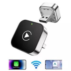 자동차 멀티미디어 플레이어용 휴대용 미니 무선 안드로이드 오토 USB 어댑터 동글 빠른 부팅 안정적인