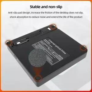 광학 플레이어 USB 3.0 및 Type-C DVD RW CD 라이터 드라이브 (Linux Windows 7/8/10/11 노트북 PC용)