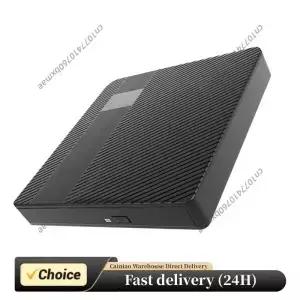 휴대용 CD DVD ROM USB 3.0 및 Type-C RW 라이터 드라이브 리눅스 윈도우 7/8/10/11 노트북 PC용