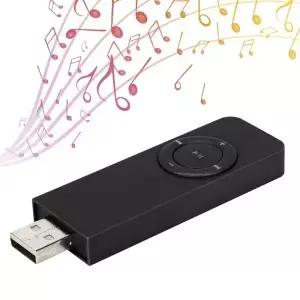 MP3 음악 플레이어 휴대용 미디어 듣기를위한 끈이있는