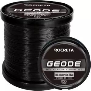 ROCRETA 지오데 모노필라멘트 낚싯줄 - 프리미엄 저항성 나일론 3-100파운드 우수한 담수 및 염수 리더