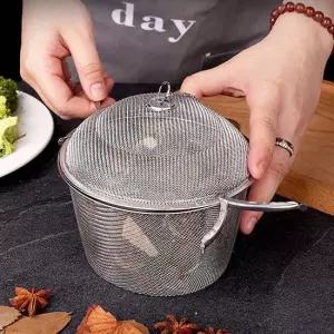 스텐 거름망 멸치차 육수망 보리녹차 다시망 11cm 멸치다시통