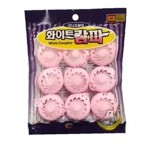 의류보관 좀벌레방지 탈취 방충환 9p 옷장용 서랍용 나프탈렌 향기형