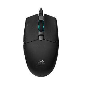 Corsair KATAR PRO XT 유선 초경량 FPS 게이밍 마우스 u2013 18,000 DPI 대칭 모양 퀵스트라이크 버튼 iCUE 호환 PC, Mac, PS5, PS4, Xbox 블랙