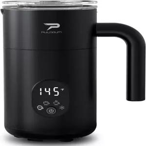 밀크 프로더와 스티머 4 in 1 자동 커피 11.8OZ / 350ML 따뜻하고 차가운 폼 라떼 카푸치노 마키아토 핫