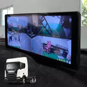 스카니아 R500트랙터 호환 4채널블랙박스 트럭커