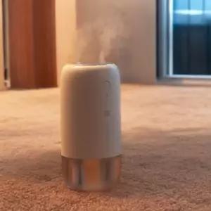무선가습기 베르 무선 듀얼미스트 휴대용가습기 500ml 무드등 가습기