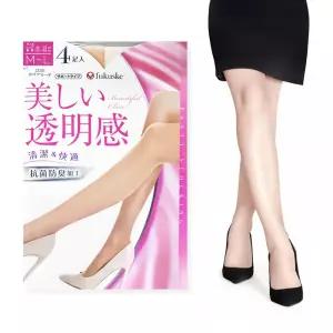 클리어 서포트 일본 스타킹 4개입(누디 베이지)